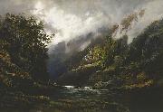 WC Piguenit The Upper Nepean Spain oil painting artist